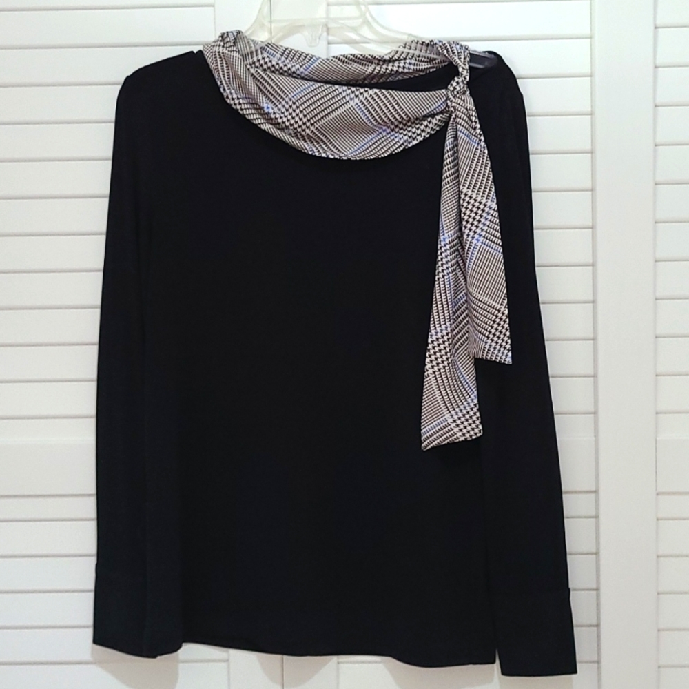 Ann Taylor blouse, size S, black